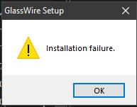 GrlassWire Installation Failure